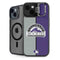 MLB Colorado Rockies Split iPhone 14 Kickstand Case